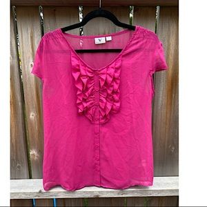 🌺 Worthington sheer blouse, size L 🌺